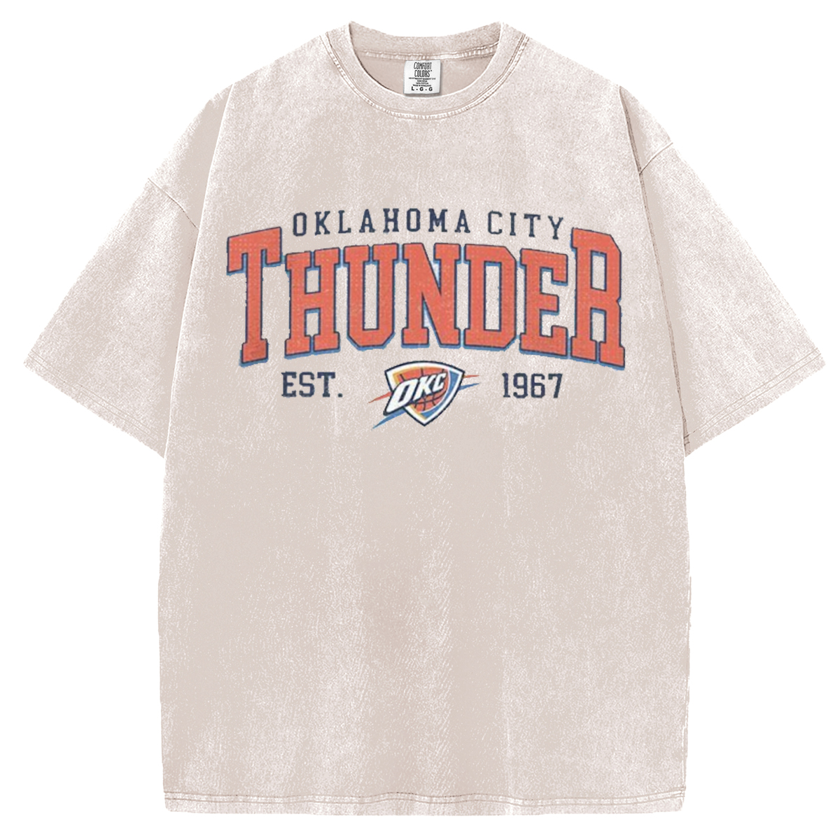 Vintage 90s Oklahoma City Thunder T-shirt/Sweatshirt