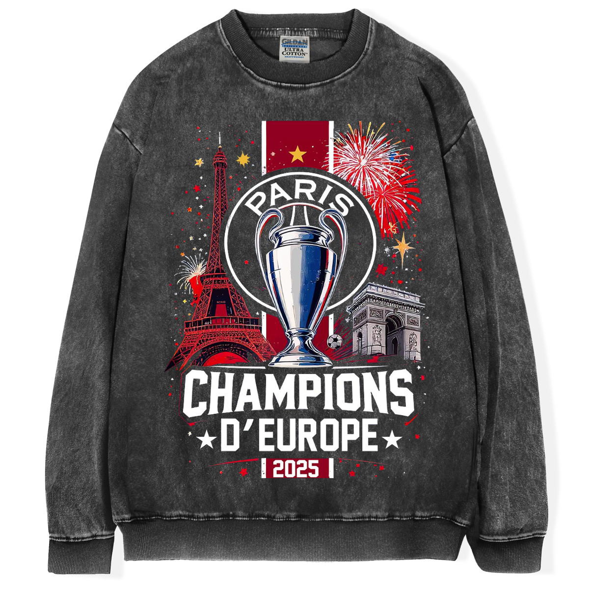 Paris 2025 Champions D Europe T-shirt/Sweatshirt