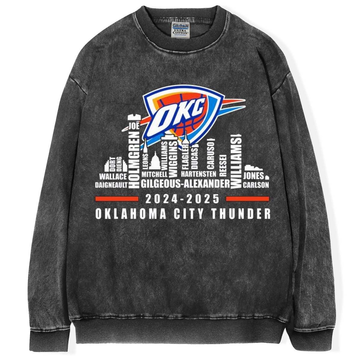 Thunder 2025 Roster T-shirt/Sweatshirt