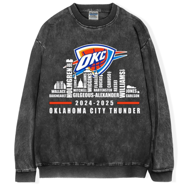 Thunder 2025 Roster T-shirt/Sweatshirt