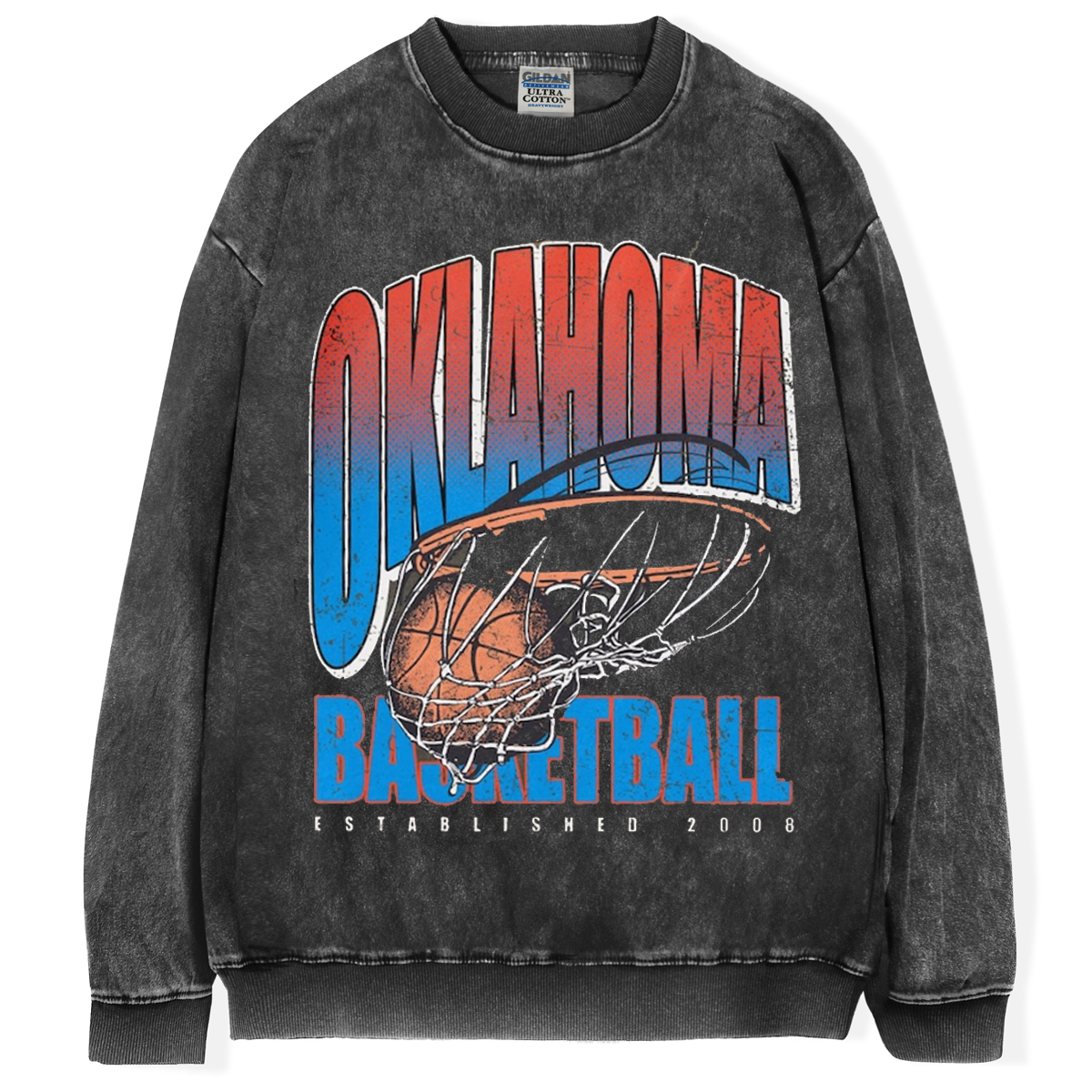 Oklahoma Basketball Vintage Style T-shirt/Sweatshirt