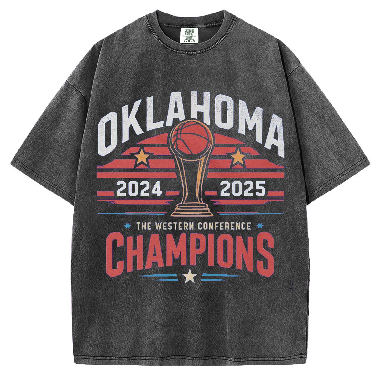 OKC 2024-2025 Champions of the West T-shirt/Sweatshirt