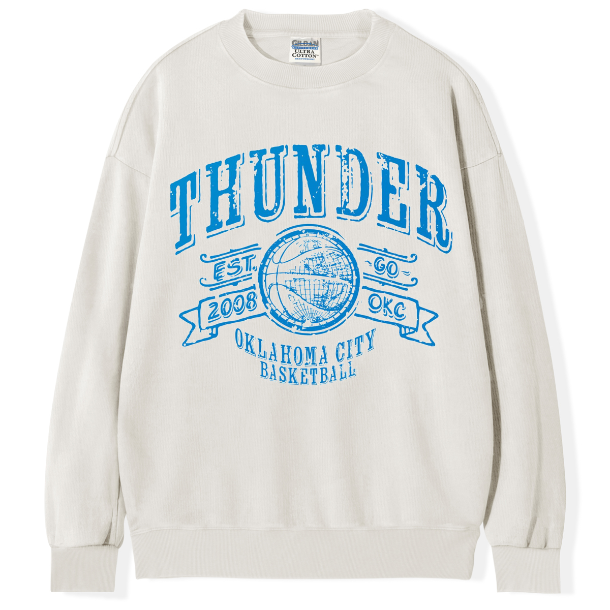 Thunder Vintage Basketball T-shirt/Sweatshirt