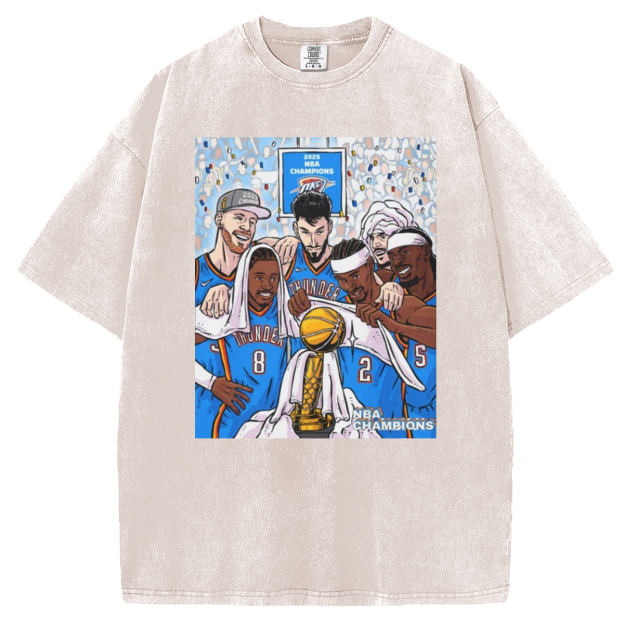 OKC Thunder 2025 NBA Champions T-shirt/Sweatshirt