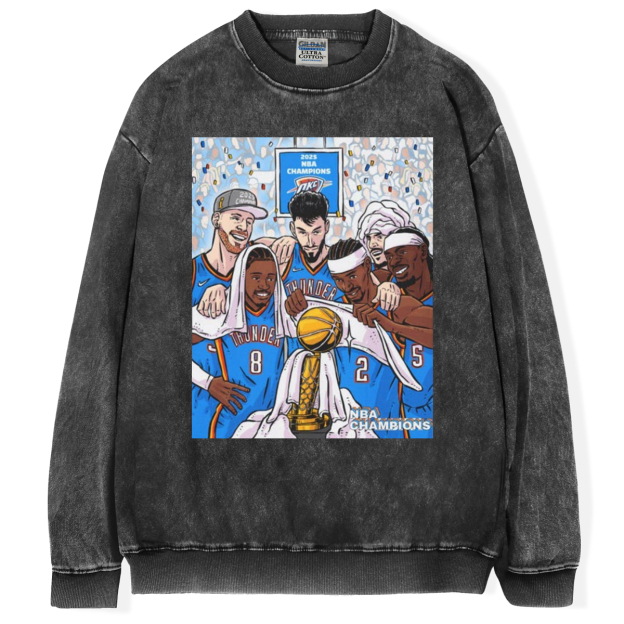 OKC Thunder 2025 NBA Champions T-shirt/Sweatshirt