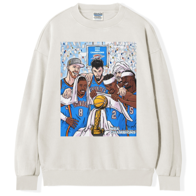 OKC Thunder 2025 NBA Champions T-shirt/Sweatshirt