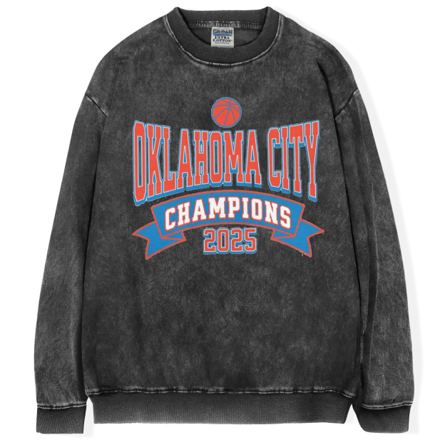 OKC Thunder 2025 NBA Champions T-shirt/Sweatshirt