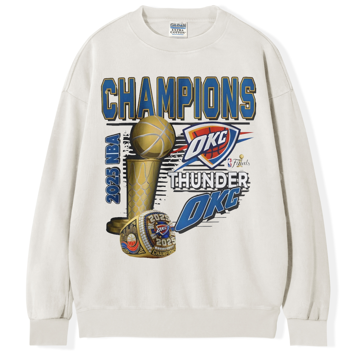 OKC Thunder 2025 NBA Champions T-shirt/Sweatshirt