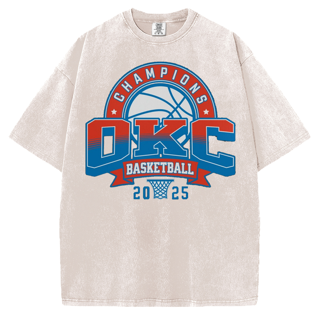 OKC Thunder 2025 Champions T-shirt/Sweatshirt