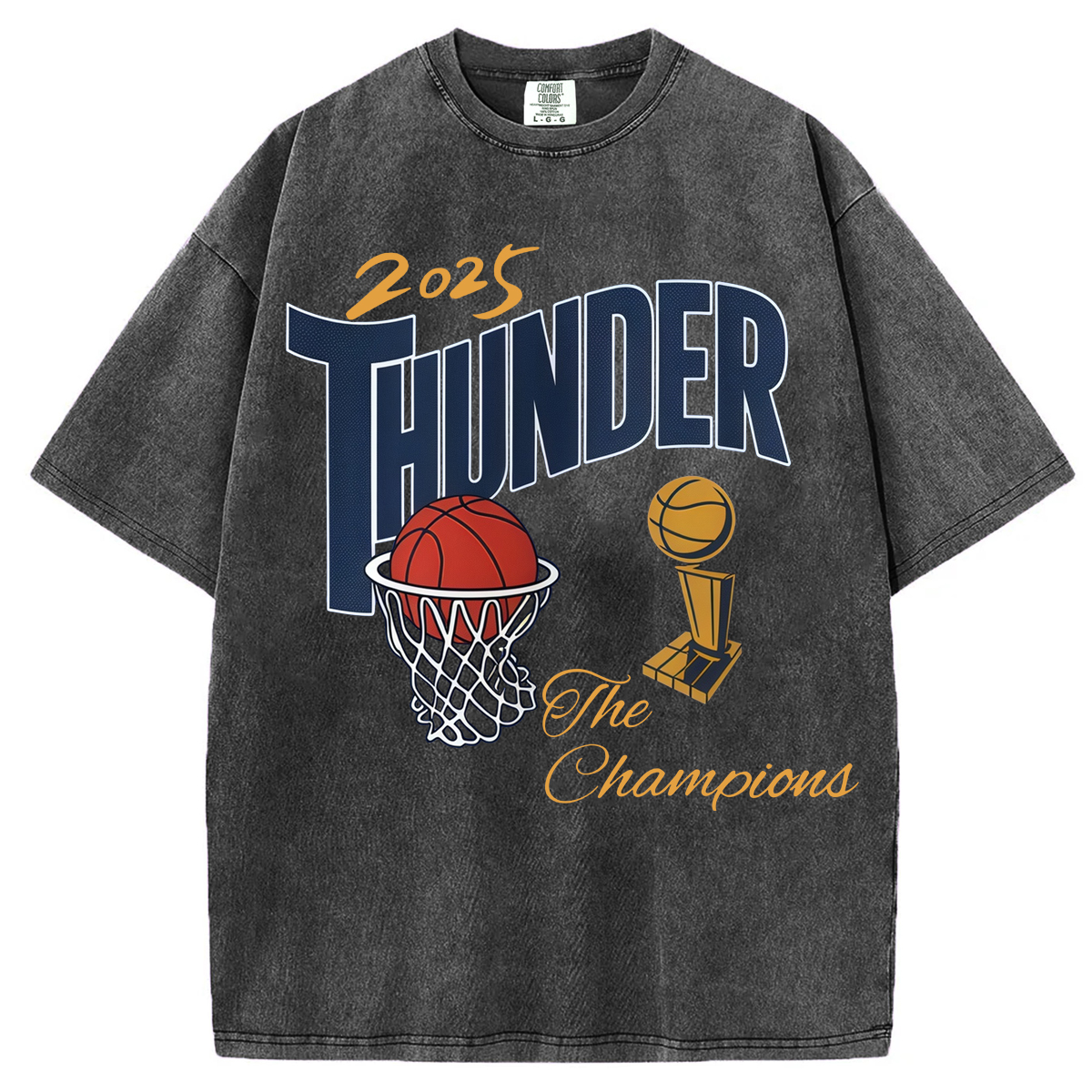OKC Thunder 2025 Champions T-shirt/Sweatshirt