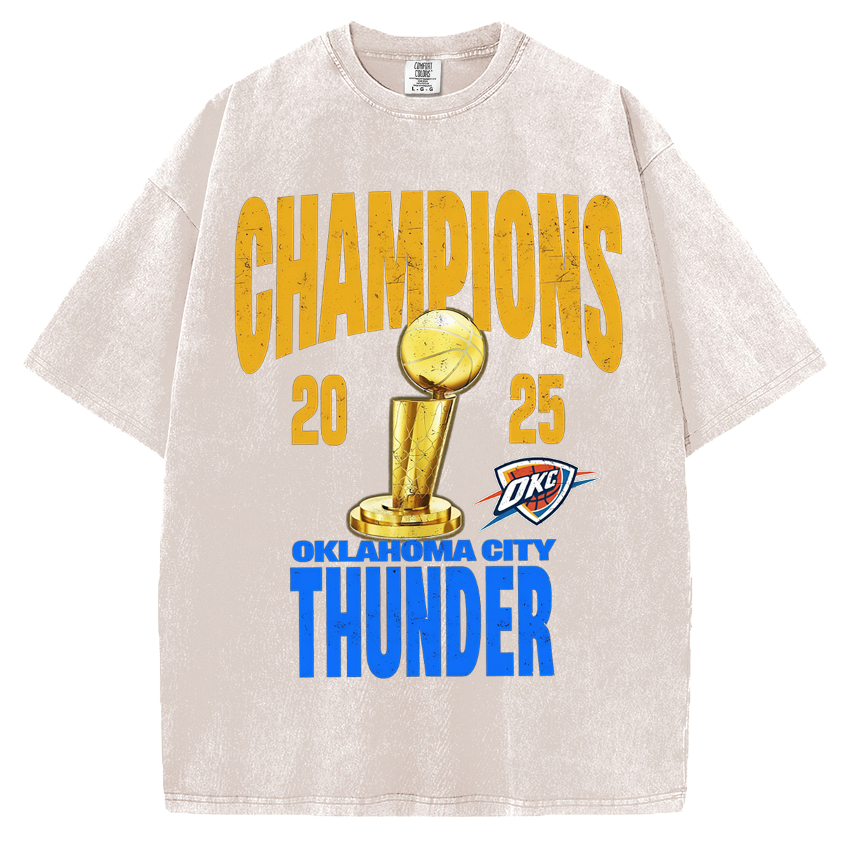 Oklahoma City Thunder Finals 2025 Champions T-shirt/Sweatshirt