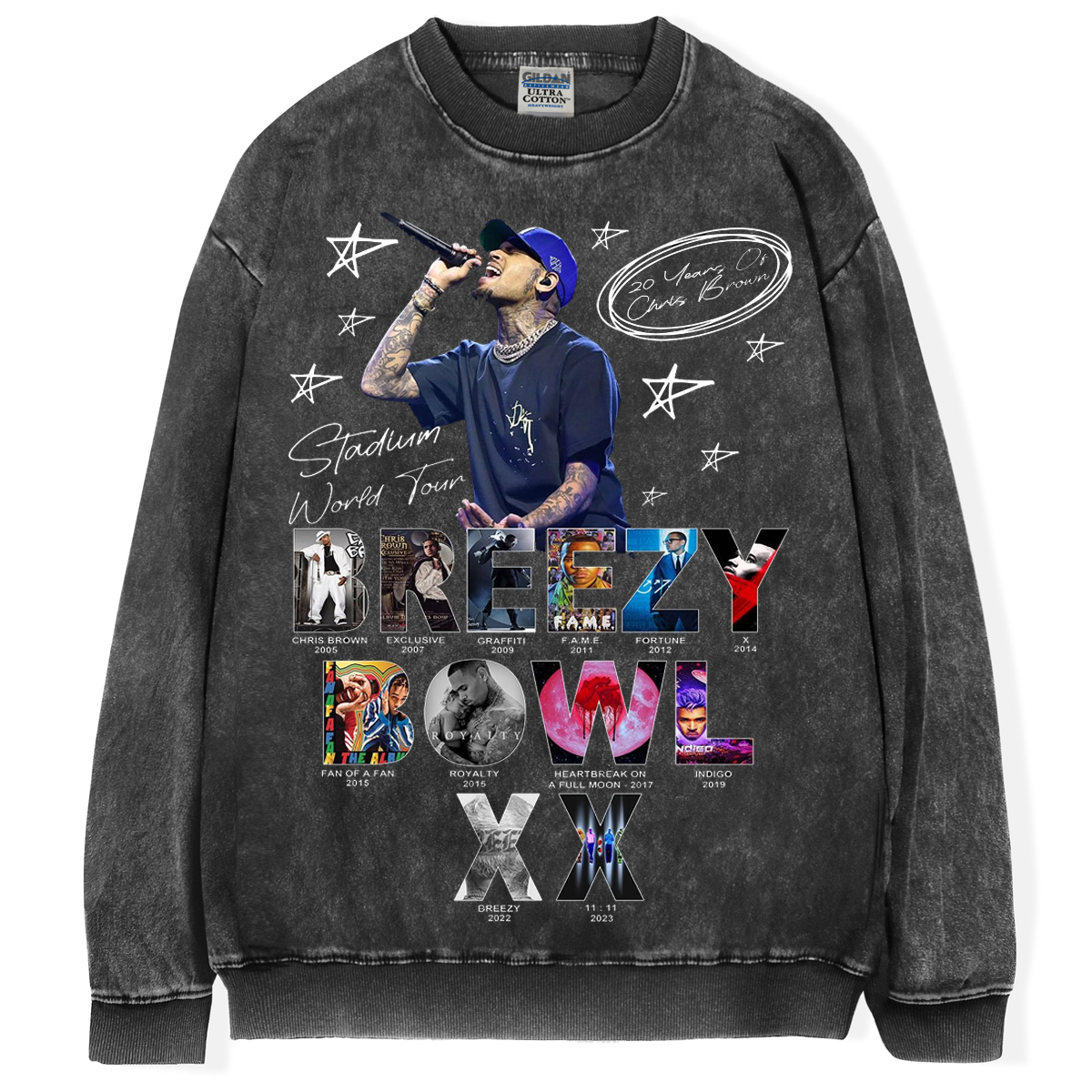 Chris Brown Breezy Bowl XX Tour T-shirt/Sweatshirt