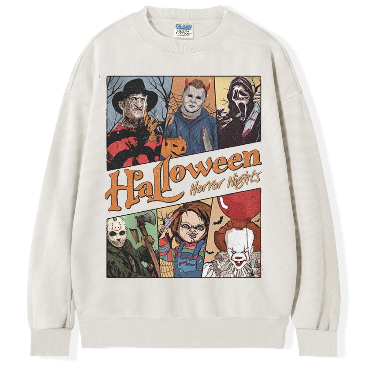 Retro Horror Characters Halloween T-shirt/Sweatshirt