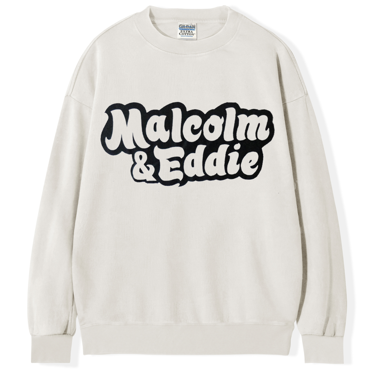 Vintage 90's Malcolm & Eddie TV show T-shirt/Sweatshirt