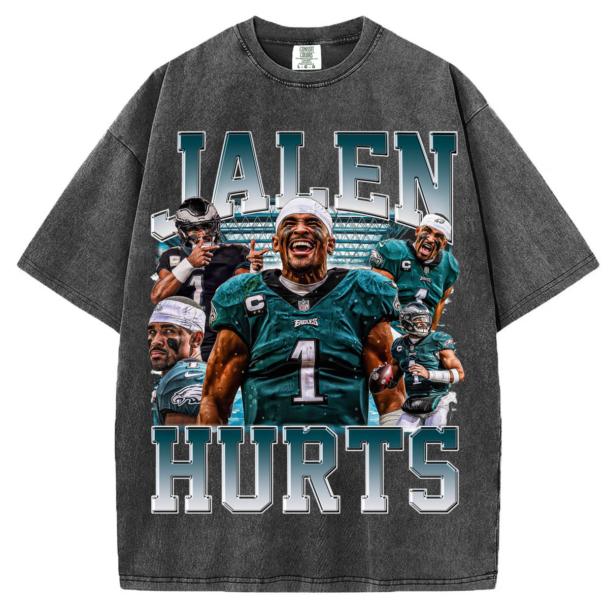 Vintage 90s Jalen Hurts T-Shirt/Sweatshirt