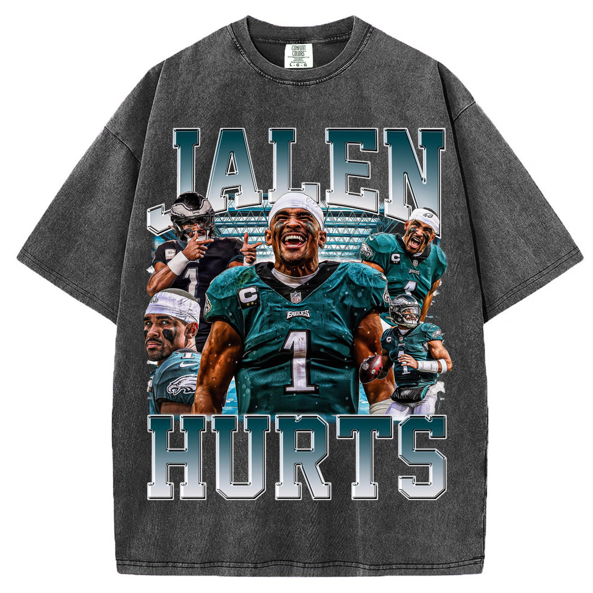 Vintage 90s Jalen Hurts T-Shirt/Sweatshirt