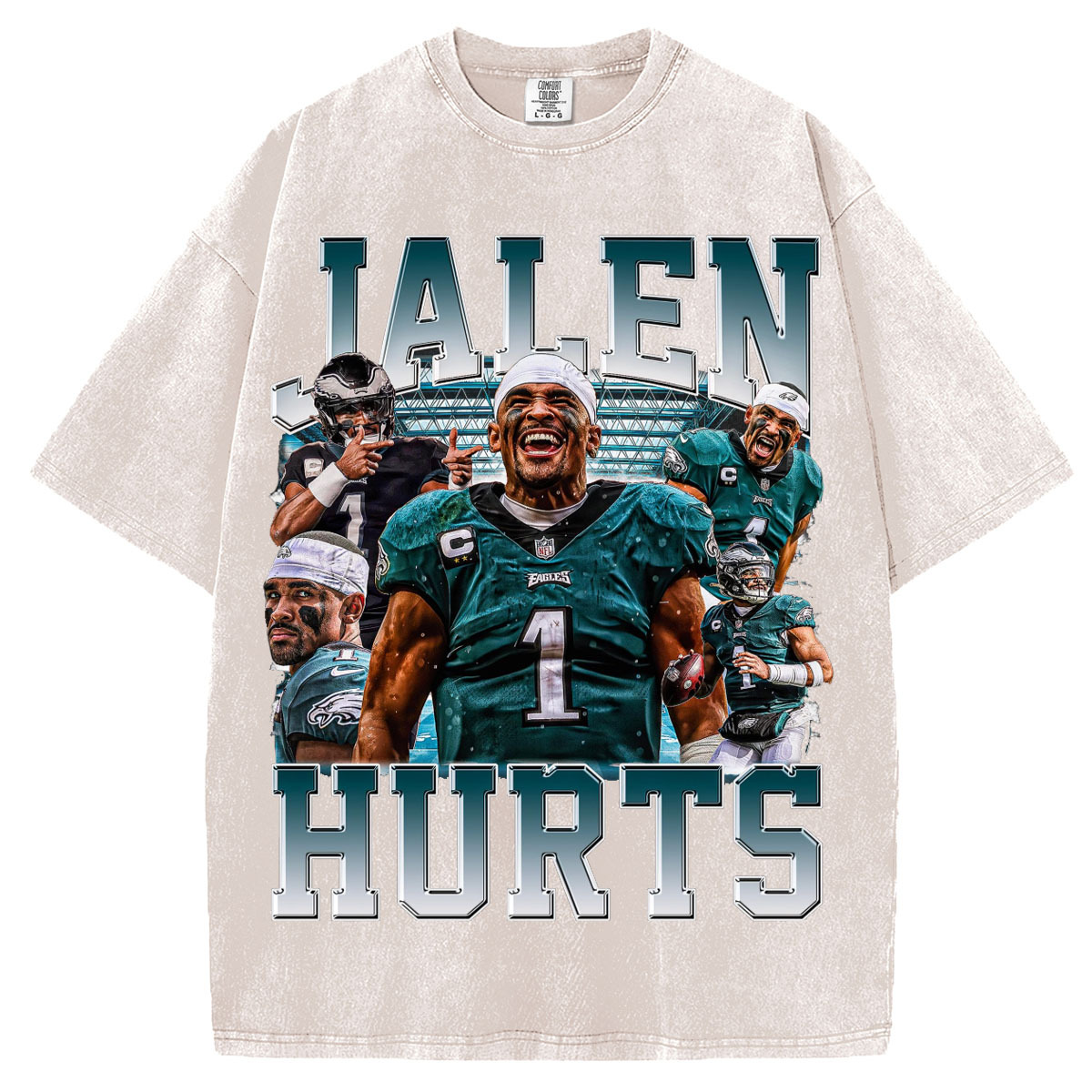 Vintage 90s Jalen Hurts T-Shirt/Sweatshirt