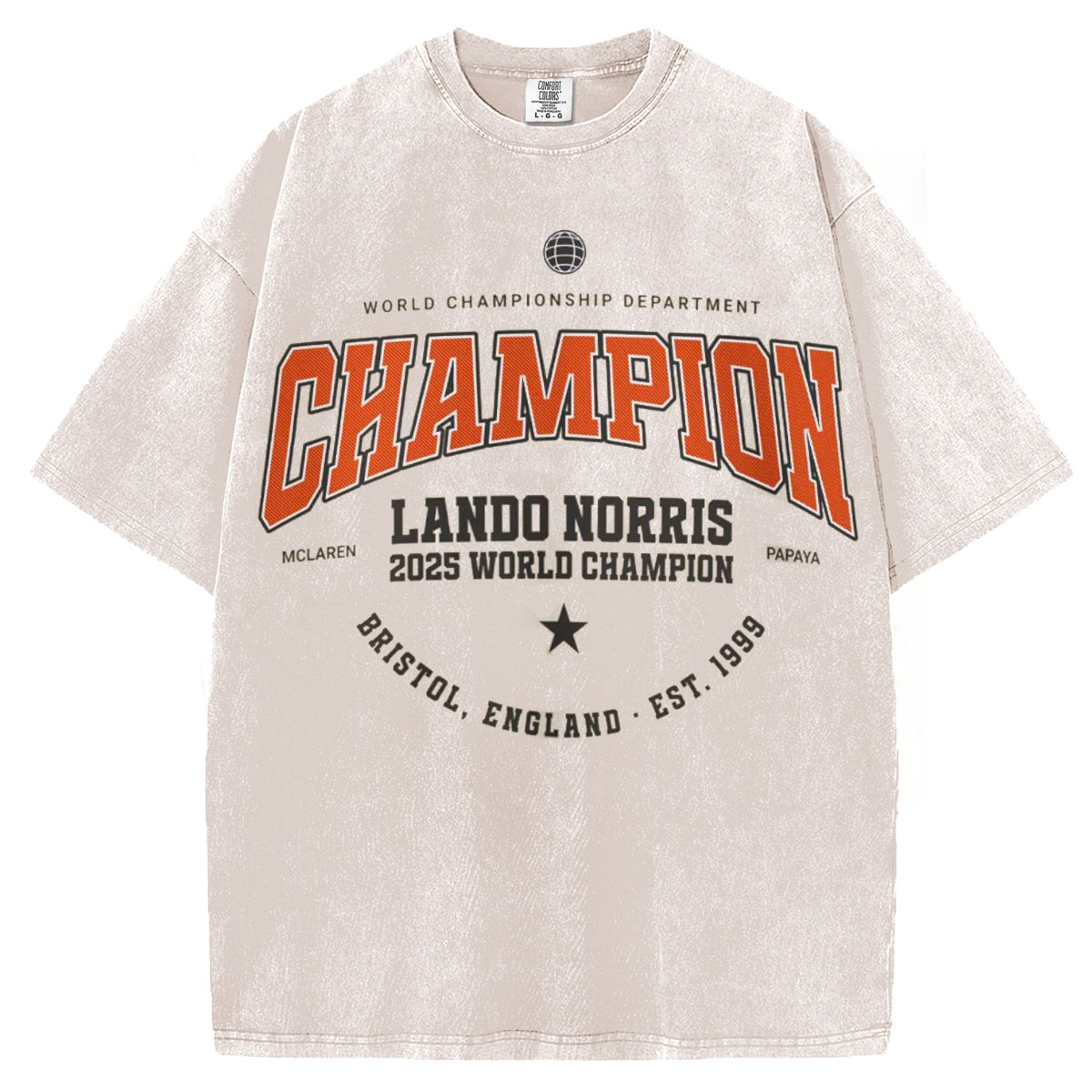 Lando Norris 2025 World Champion T-shirt/Sweatshirt