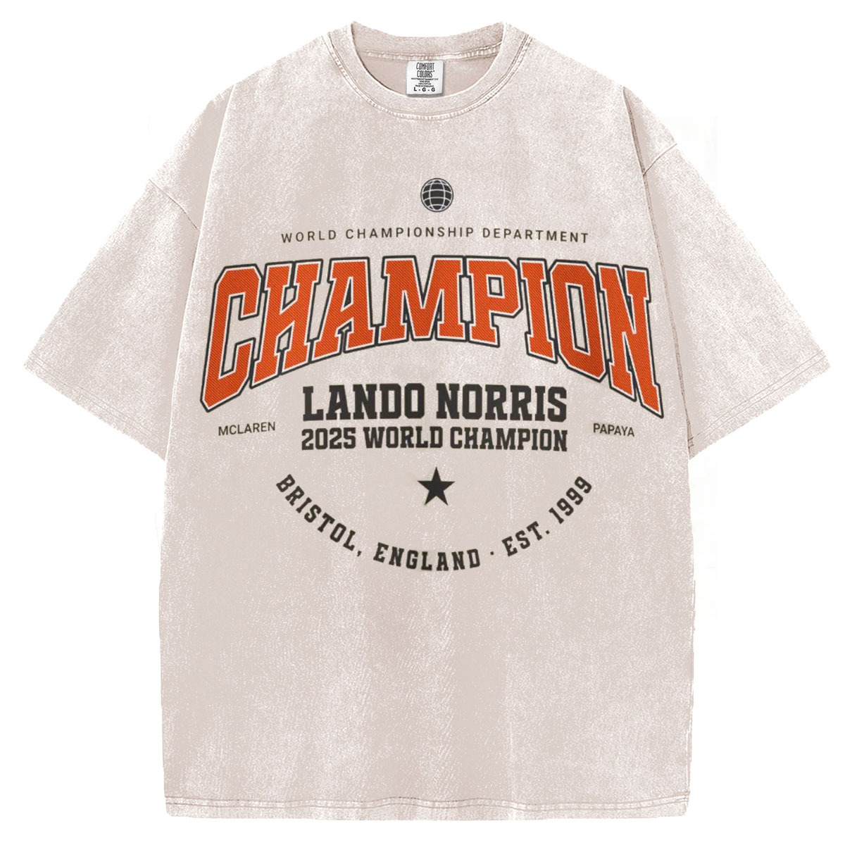 Lando Norris 2025 World Champion T-shirt/Sweatshirt