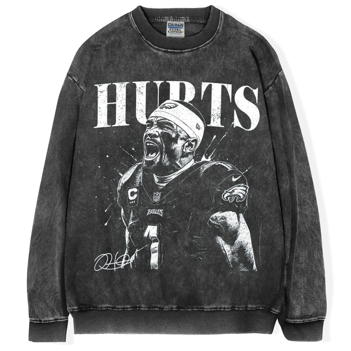 Jalen Hurts Football Vintage T-Shirt/Sweatshirt