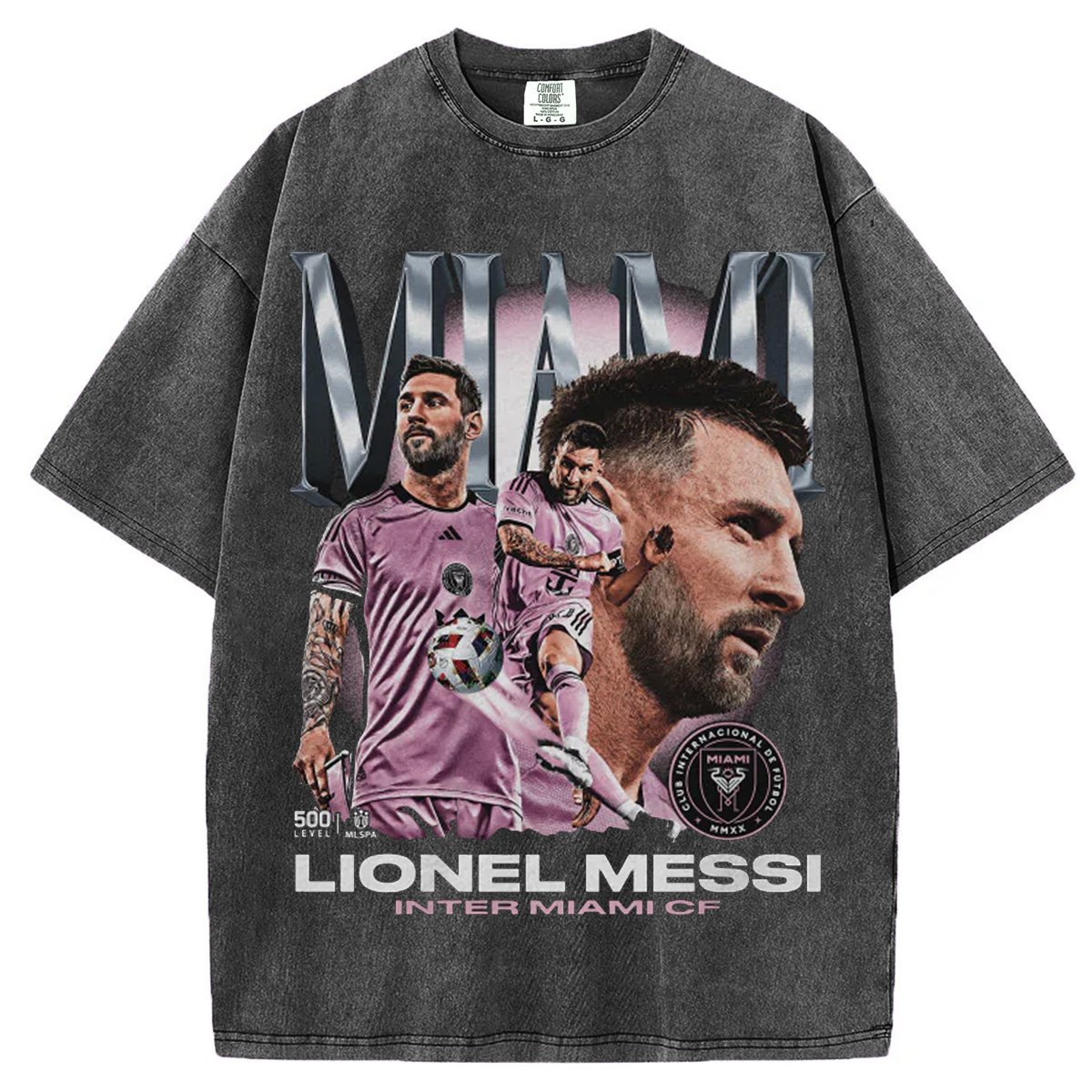 Lionel Messi Inter Miami CF Vintag T-shirt/Sweatshirt