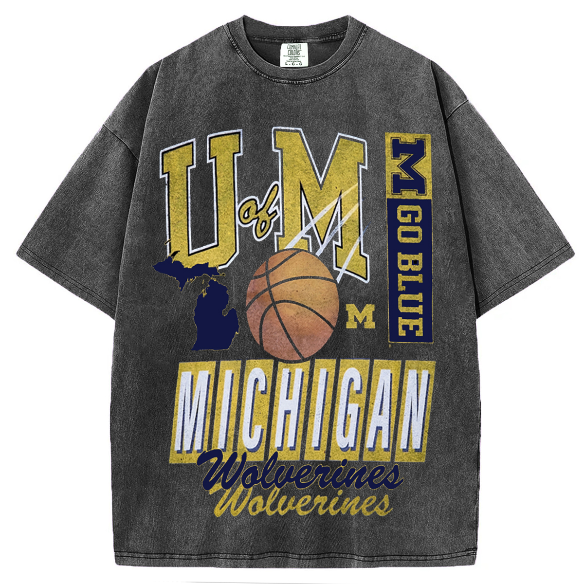 Michigan Wolverines Basketball T-Shirt/Sweatshirt