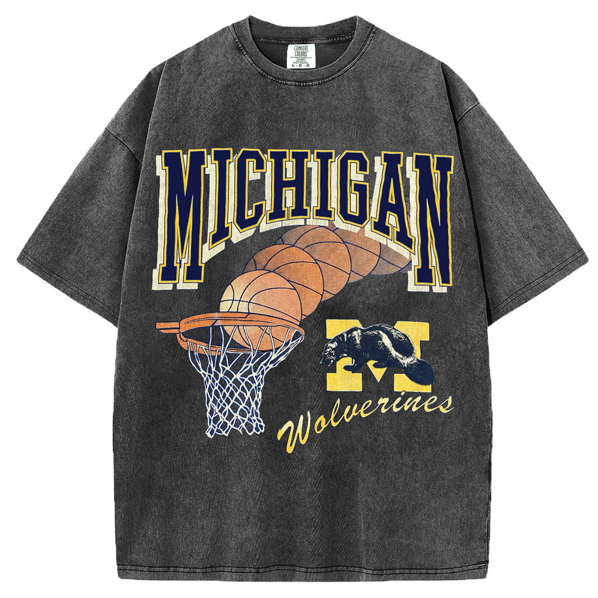 Vintage 90s Michigan Wolverines T-Shirt/Sweatshirt