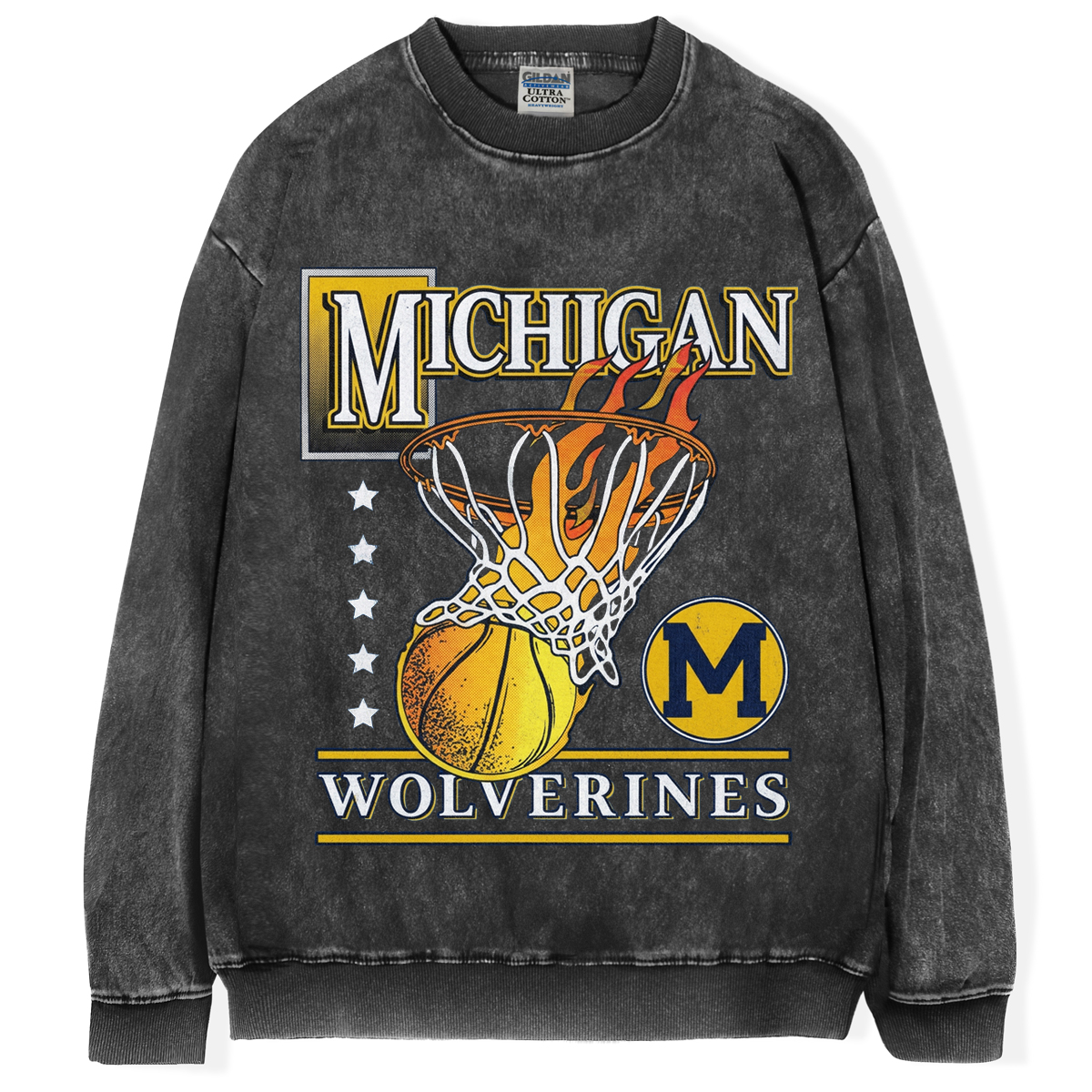 Vintage Michigan Wolverines Basketball T-Shirt/Sweatshirt
