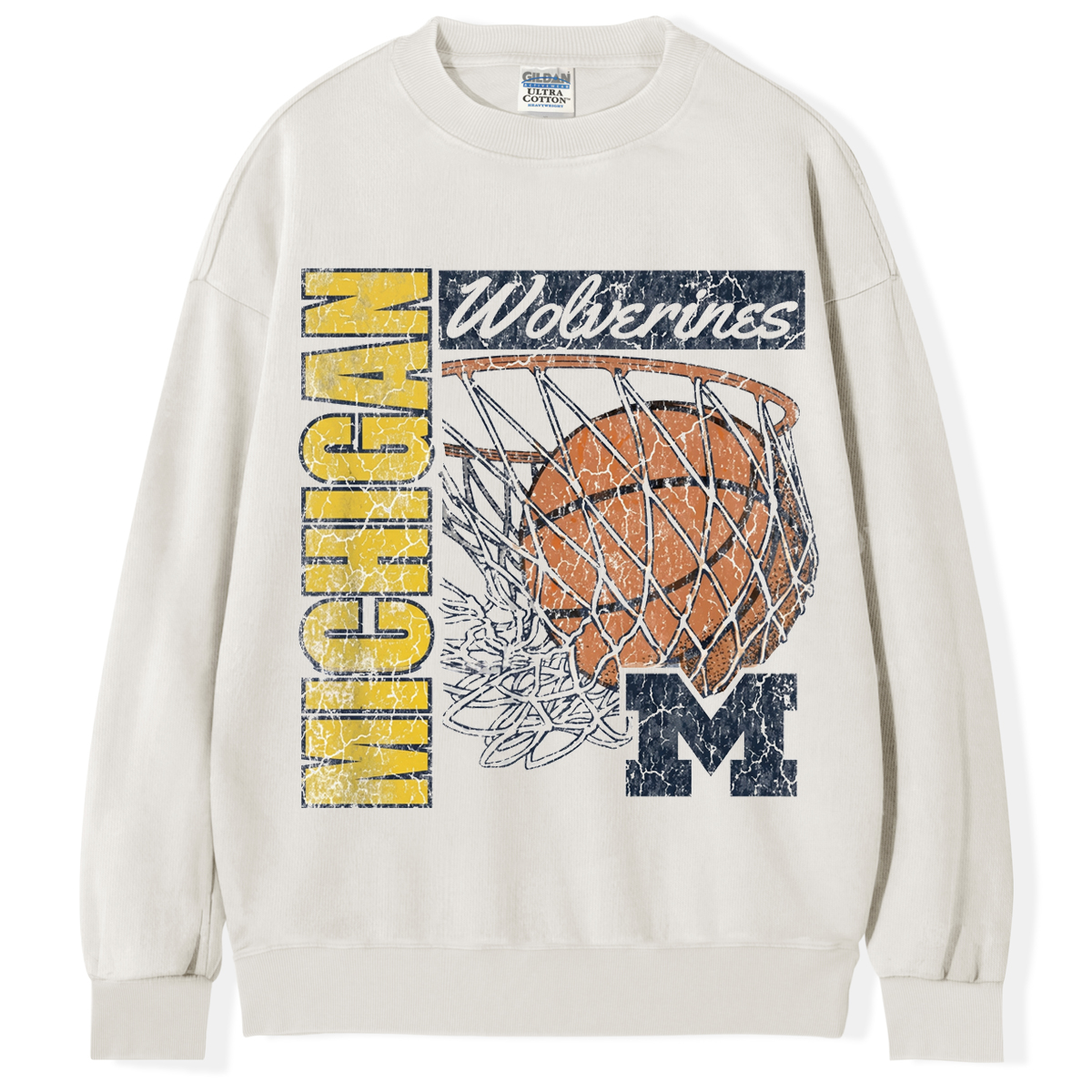 Michigan Wolverines Vintage 90's T-Shirt/Sweatshirt