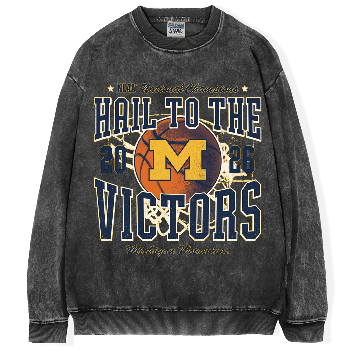 Michigan Wolverines 2026 Champions Vintage T-Shirt/Sweatshirt