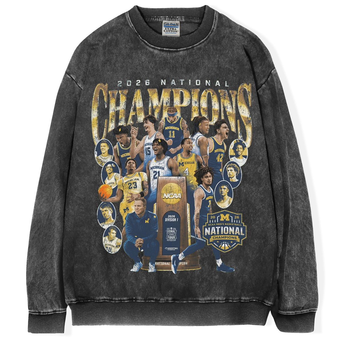 2026 National Champions Michigan Wolverines T-Shirt/Sweatshirt