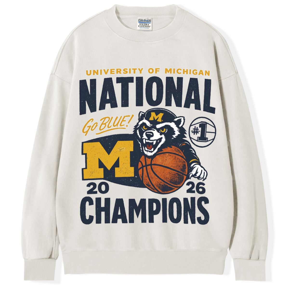 Michigan Wolverines National Champions Vintage T-Shirt/Sweatshirt