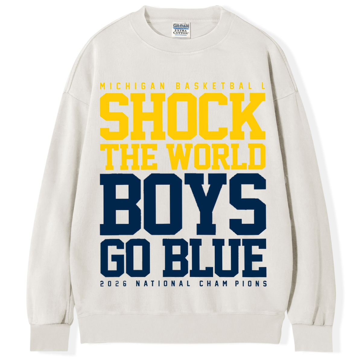 Shock the World Boys Go Blue T-Shirt/Sweatshirt