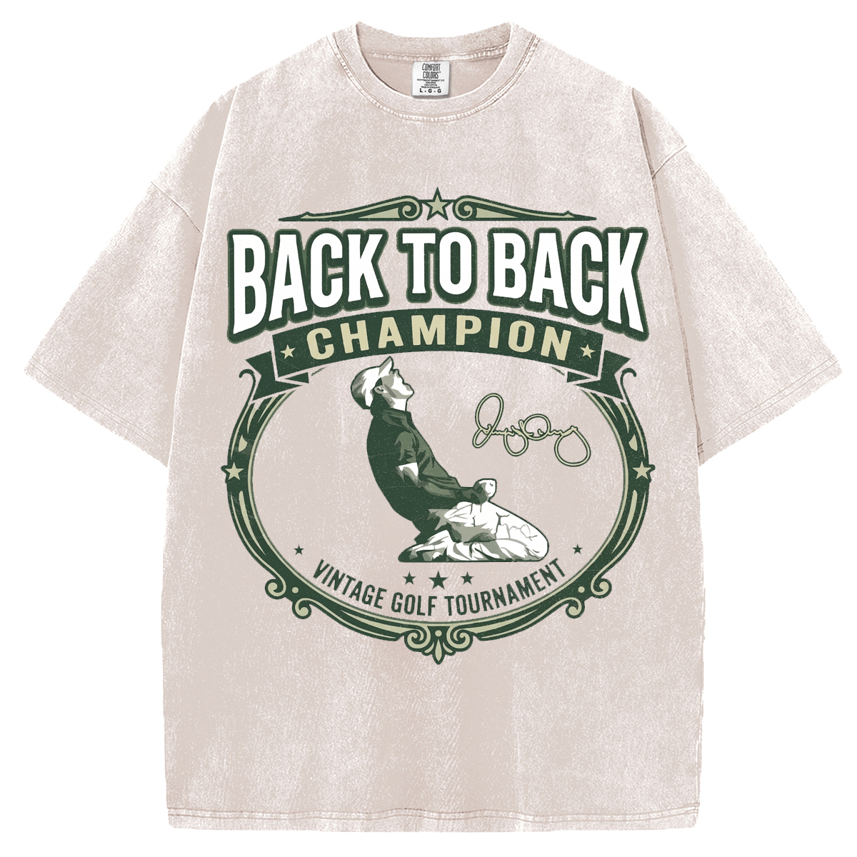 Vintage Rory McIlroy Back to Back Champions T-shirt/Sweatshirt