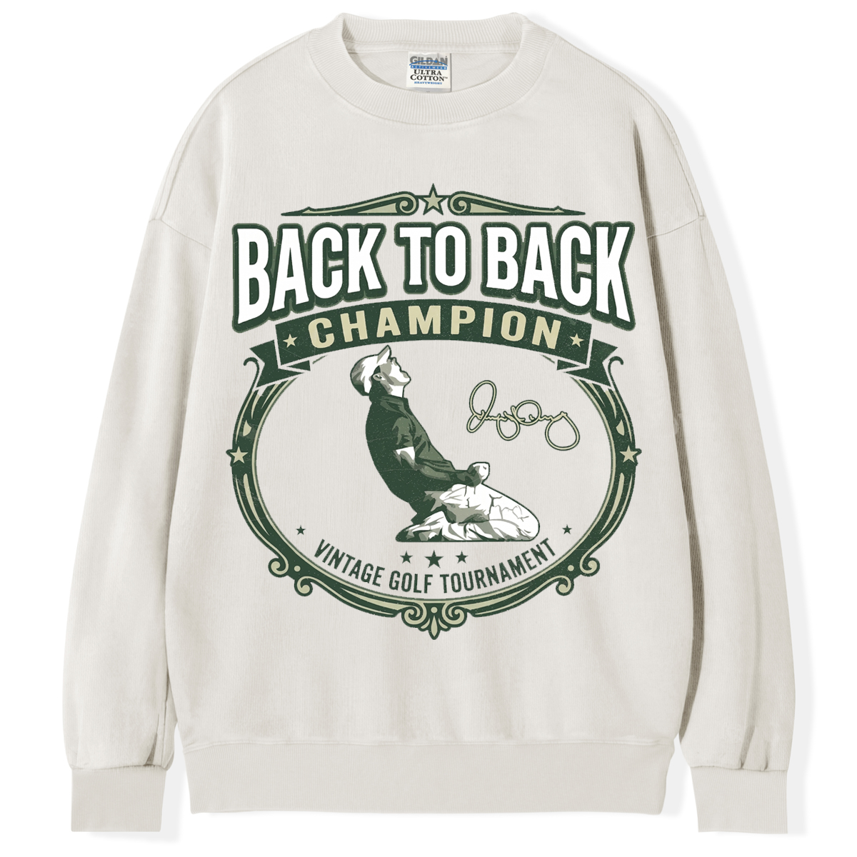 Vintage Rory McIlroy Back to Back Champions T-shirt/Sweatshirt