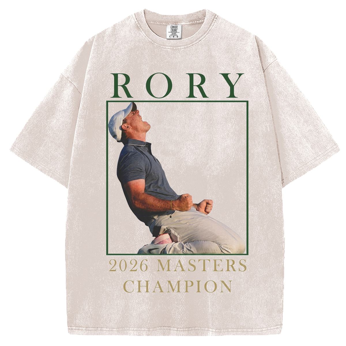 Rory McIlroy Back to Back Master Champion T-shirt/Sweatshirt