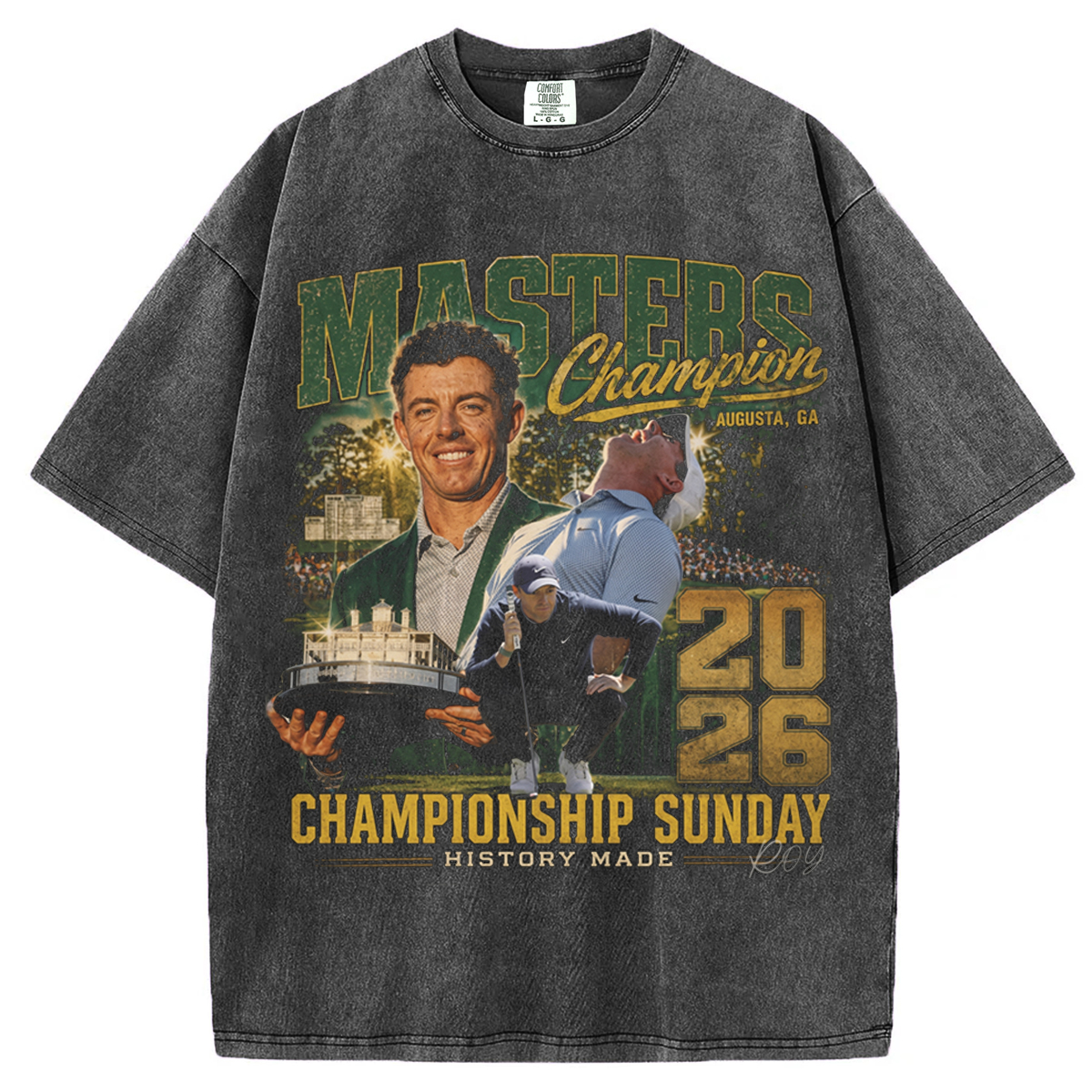 Rory McIlroy Masters Champion Golf T-shirt/Sweatshirt