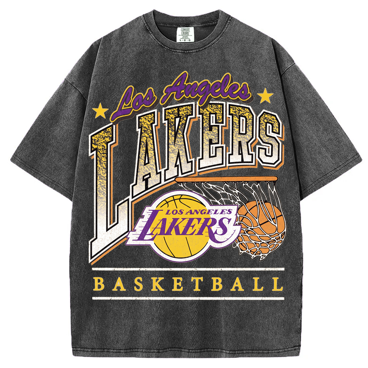 Vintage Los Angeles Lakers Basketball T-shirt/Sweatshirt