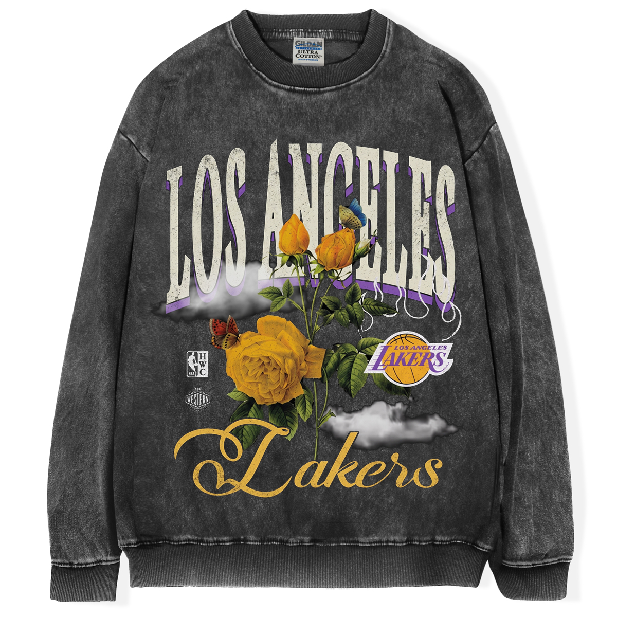 Los Angeles Lakers Floral T-shirt/Sweatshirt