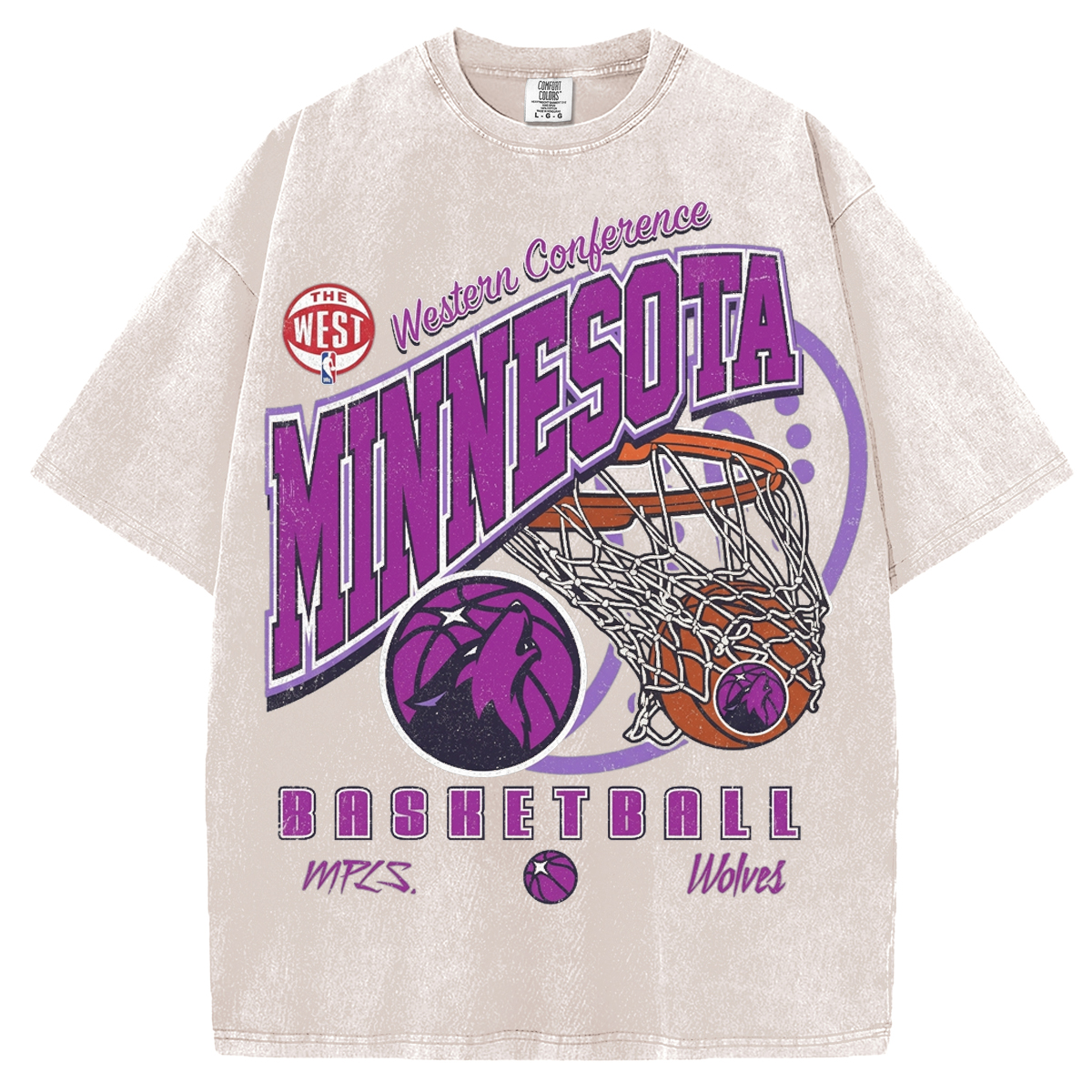 Vintage Minnesota Timberwolves City Edition T-shirt/Sweatshirt