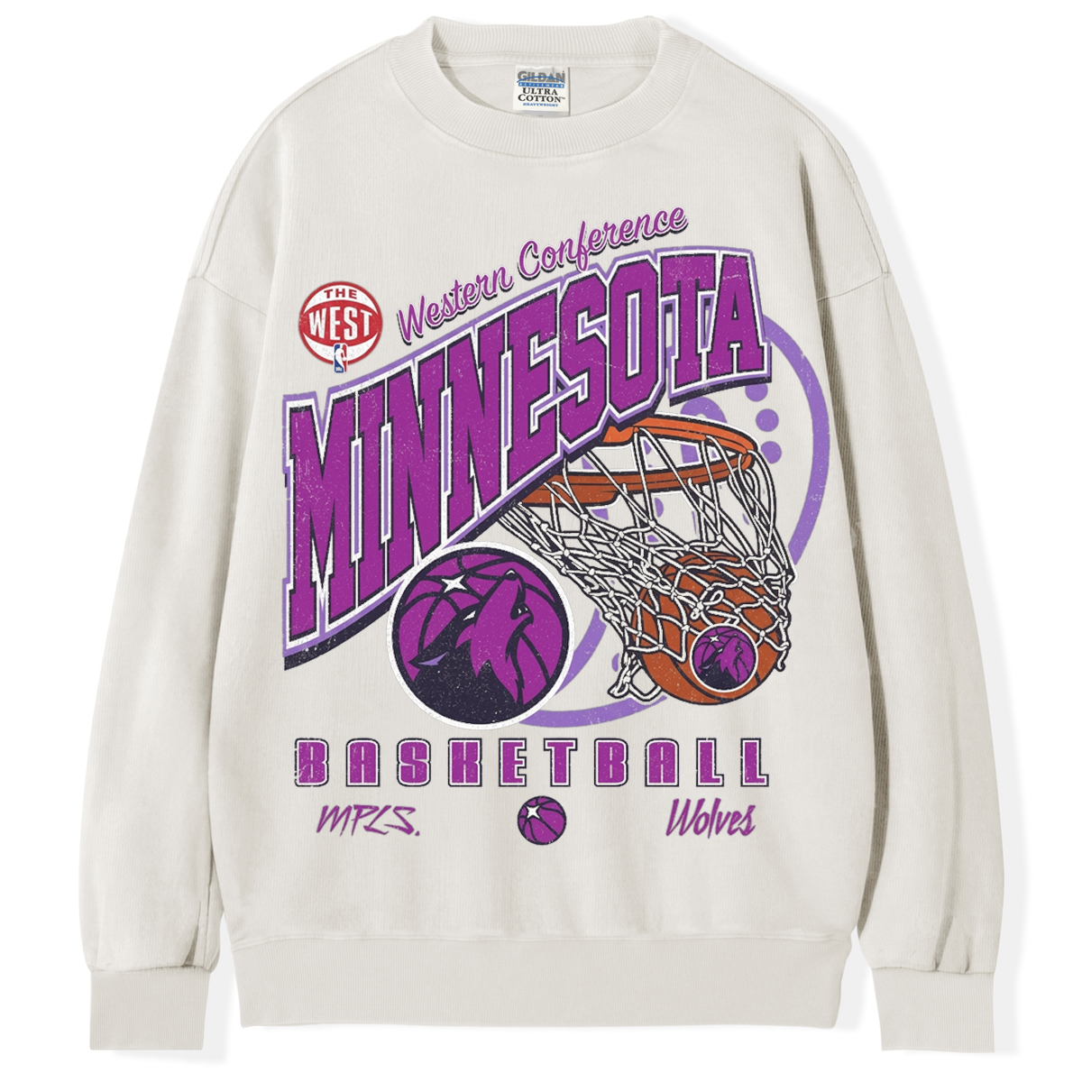 Vintage Minnesota Timberwolves City Edition T-shirt/Sweatshirt