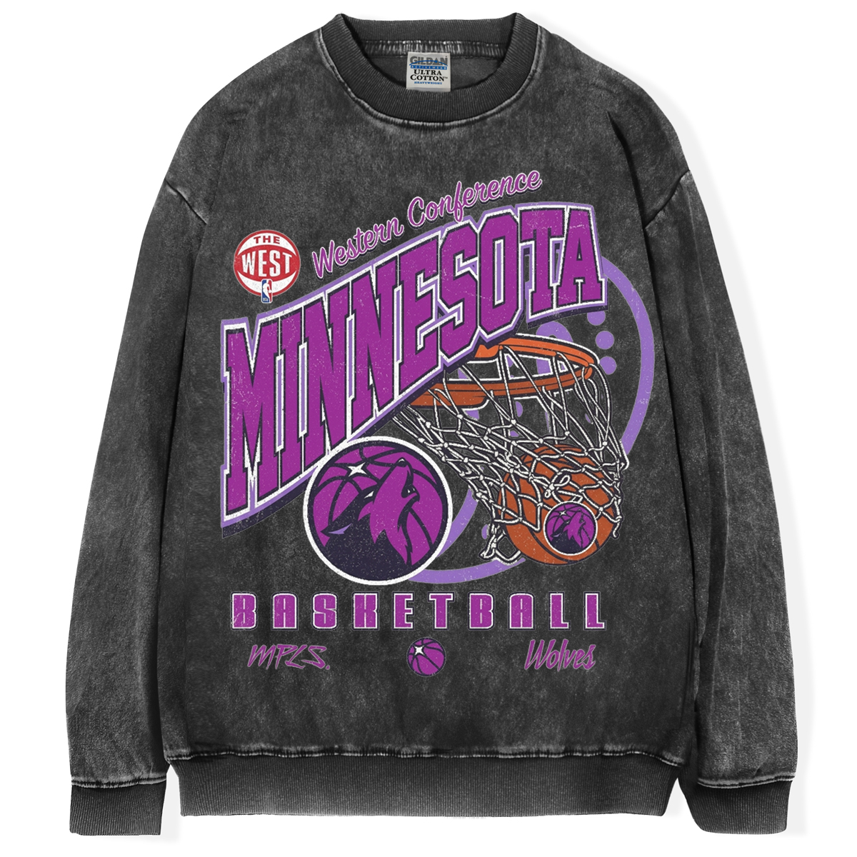 Vintage Minnesota Timberwolves City Edition T-shirt/Sweatshirt