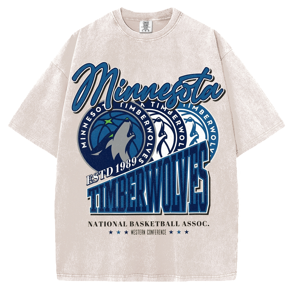 Minnesota Timberwolves ESTD 1989 T-shirt/Sweatshirt