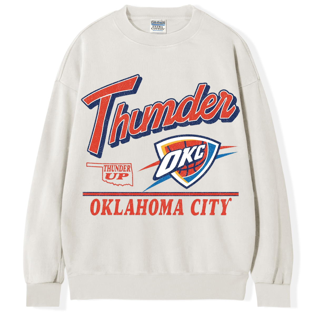 Oklahoma City Thunder Vintage T-shirt/Sweatshirt