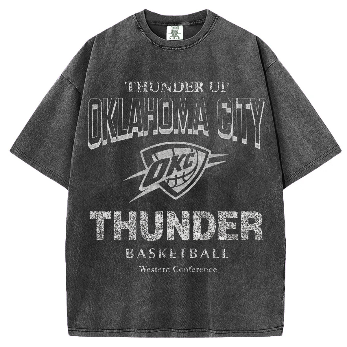 Vintage Oklahoma City Thunder Basketball T-shirt/Sweatshirt