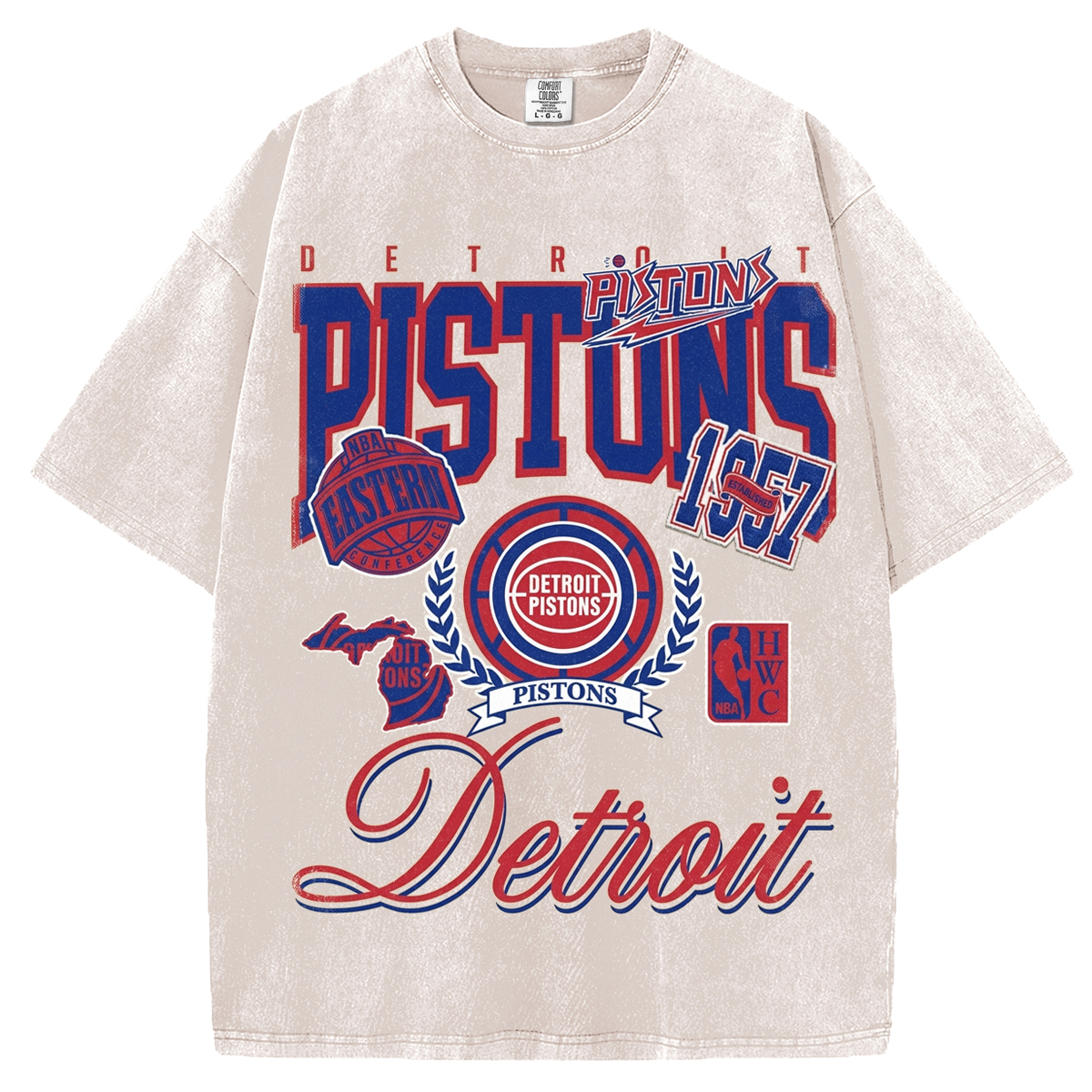 Detroit Pistons Classics Vintage T-shirt/Sweatshirt