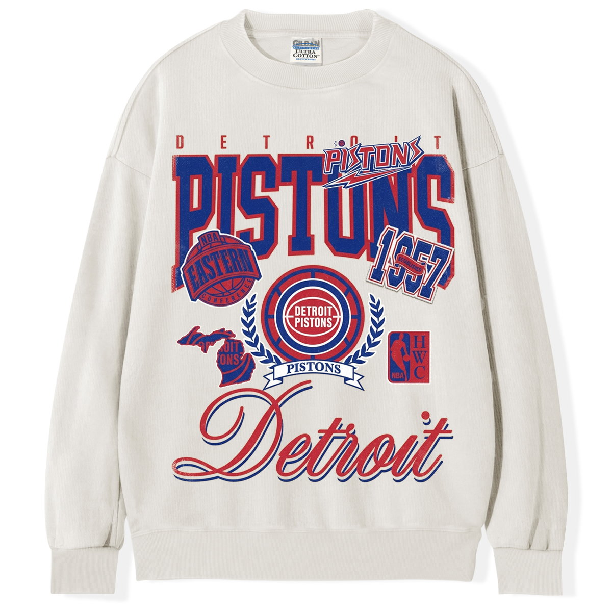 Detroit Pistons Classics Vintage T-shirt/Sweatshirt