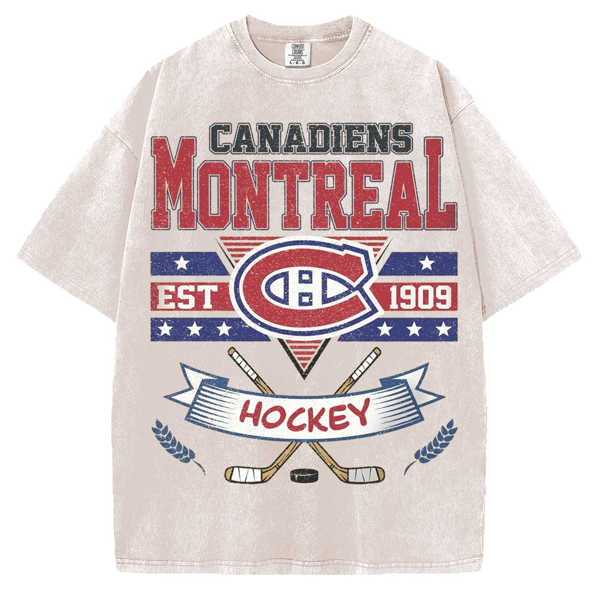 Vintage Montreal Canadiens EST 1909 T-shirt/Sweatshirt