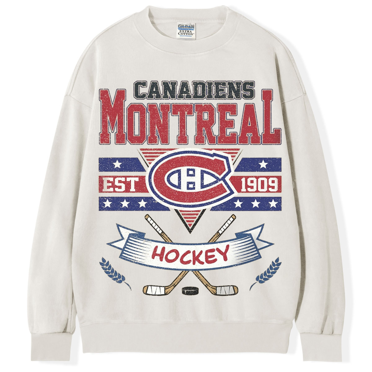 Vintage Montreal Canadiens EST 1909 T-shirt/Sweatshirt