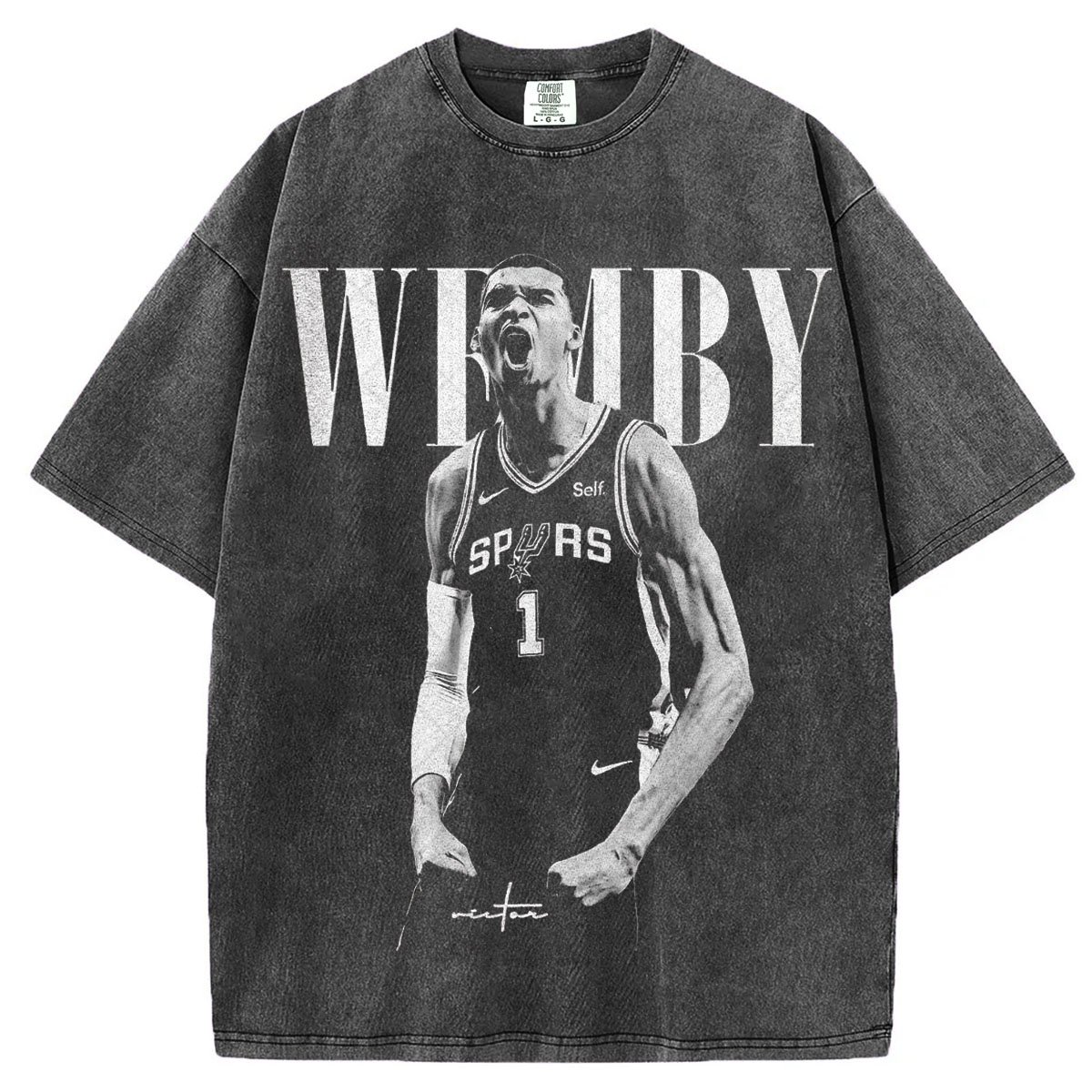 Comfort Colors Vintage Wemby T-shirt/Sweatshirt